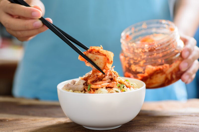 Probiotic kimchi